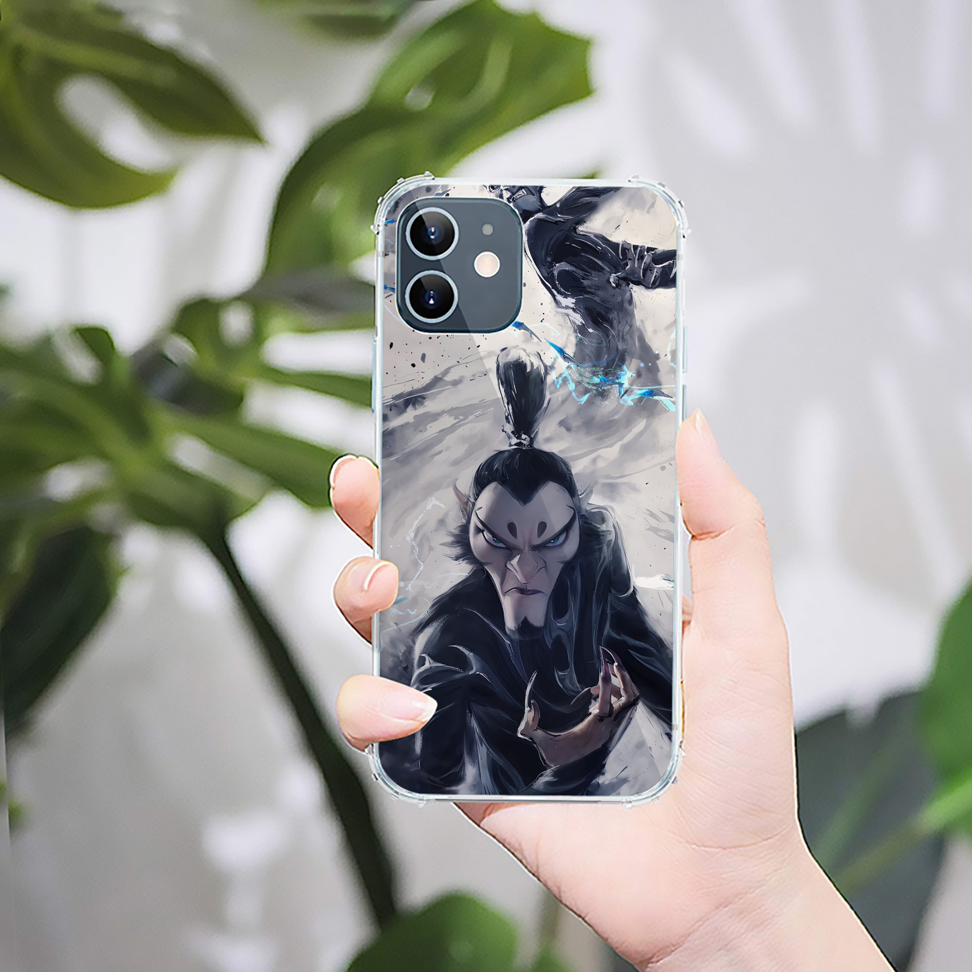 （画像用） Ne Zha 2 ナタ 魔童の大暴れ 【iPhone 12シリーズ対応】透明スマホケース（クリアソフトケース）